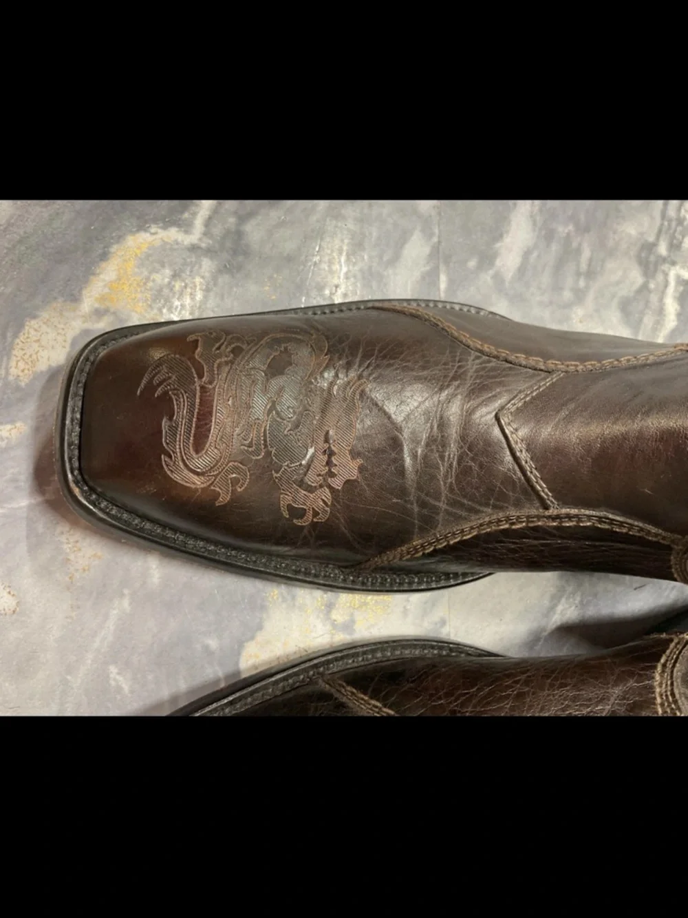 Mark Nason Zipper Leather Dragon Boots Made in Italy size 11 - Picture 12 of 13